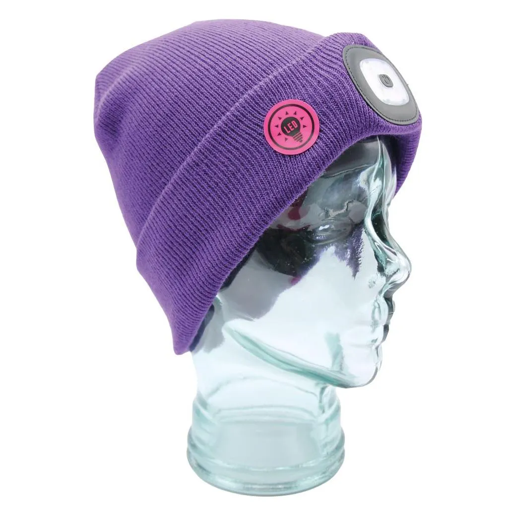Ladies LED light Hat (assorted colours) 3360