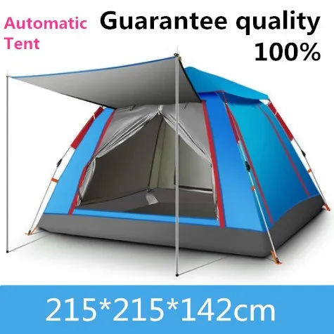 Large 4-6 Auto Beach Verified secure Urltra-Light Tent Person Excellent Camping