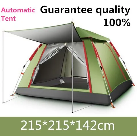 Large 4-6 Auto Beach Verified secure Urltra-Light Tent Person Excellent Camping