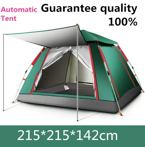 Large 4-6 Auto Beach Verified secure Urltra-Light Tent Person Excellent Camping
