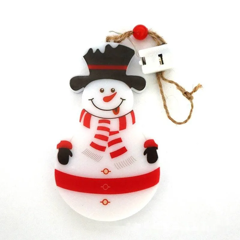 LED Christmas Tree Decorative Lamp - Festive Atmosphere Hanging Light