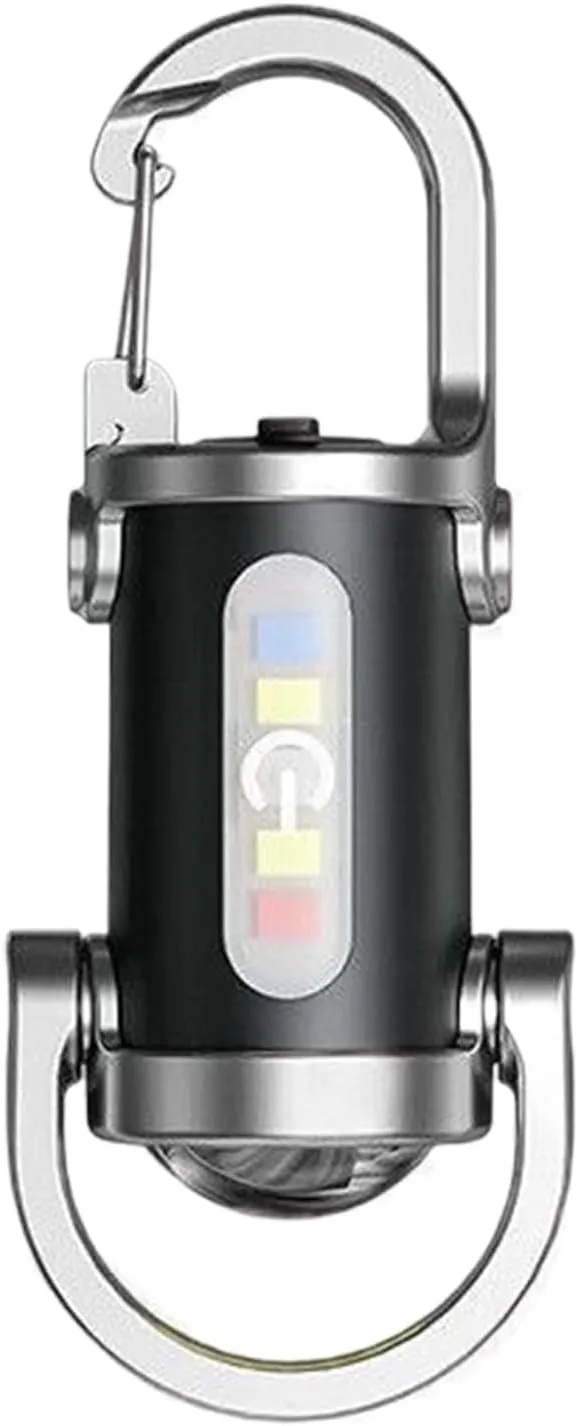 LED Flashlight – Ultra-Bright Torch, Rechargeable Pocket Light | Waterproof Torch, Compact emergencyy Light, Portable USB-C Flashlight, Magnetic Clip on Light, 3 Modes