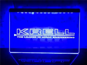 Led Light Sign For Sound Audio Video Music Systems Parts and Repair Service Shop Home Theatre and cinema Beer Bar Pub Store Party Man Cave Garage Wall Decor Best Gift (For Krell)