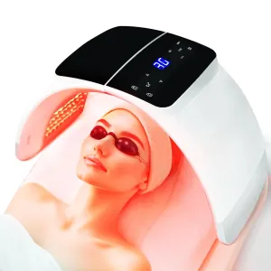 LED Light Therapy Mask Red Light Therapy Equipment FSA HSA Eligible Light Therapy Tool Skin Care Equipment at Home, Facial Neck Body Hand Beauty Mask
