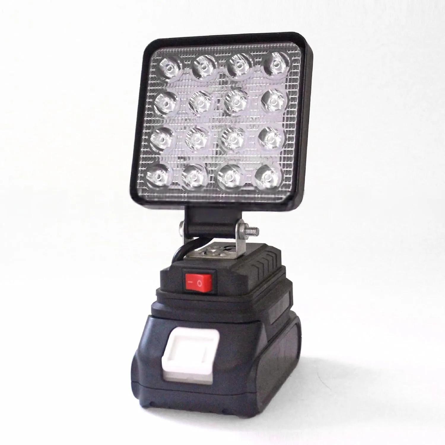 LED Work Light Flashlights, Bright Flood Light, Cordless Battery LED Light for Outdoor, Emergencies, Work Site Lighting