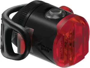 LEZYNE Femto USB Drive Bicycle Rechargeable IPX7 Waterproof Red LED Road Mountain Gravel Bike Rear Light w/Multiple Solid & Flash Modes | Silicone Rubber Mounting Strap Included, 5/15 Lumens