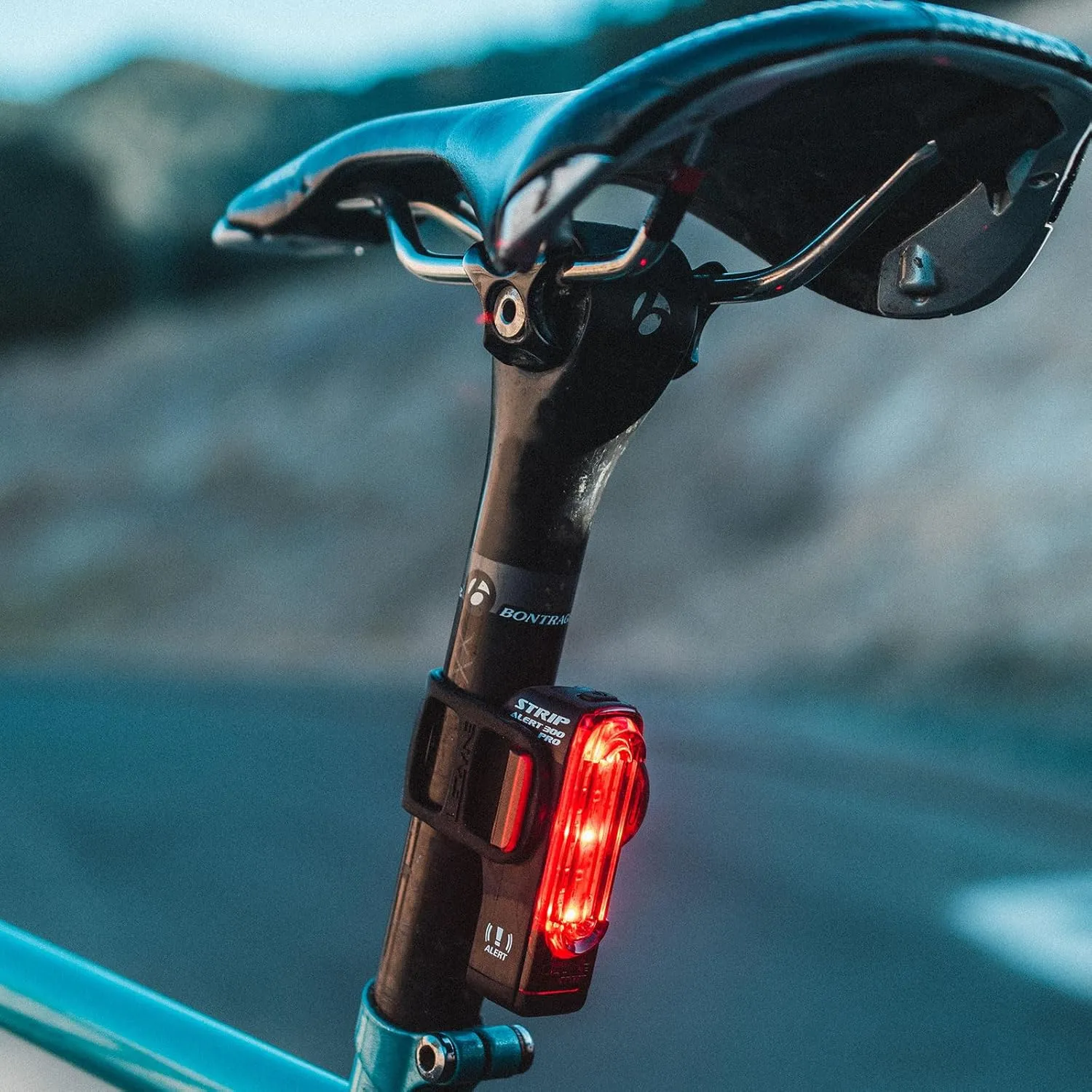 LEZYNE Strip Drive Pro Alert Rear - Bicycle USB Rechargeable Durable Weather-Resistant IPX7 White LED Tail Light with Solid & Flash Modes | Includes Silicone Rubber Mounting Strap | 300/400 Lumens