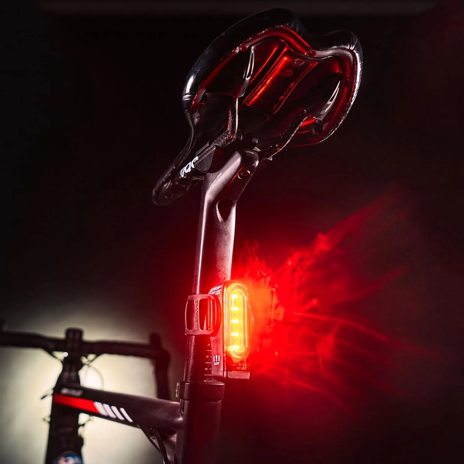 LEZYNE Strip Drive Pro Alert Rear - Bicycle USB Rechargeable Durable Weather-Resistant IPX7 White LED Tail Light with Solid & Flash Modes | Includes Silicone Rubber Mounting Strap | 300/400 Lumens