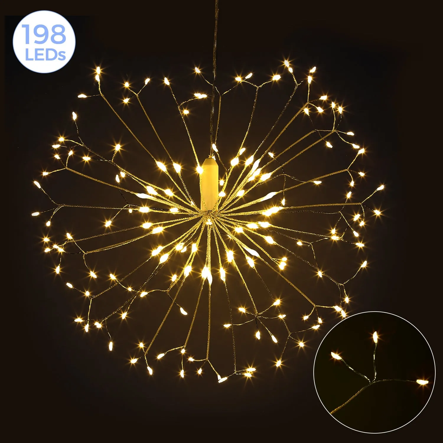 LH - BOM - YHD198WW 198 LEDs Hanging