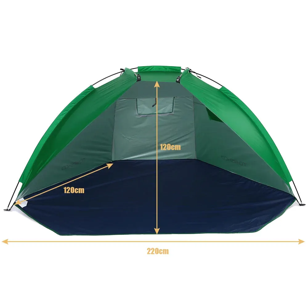 Lightweight Beach Sunshade with UPF Protection
