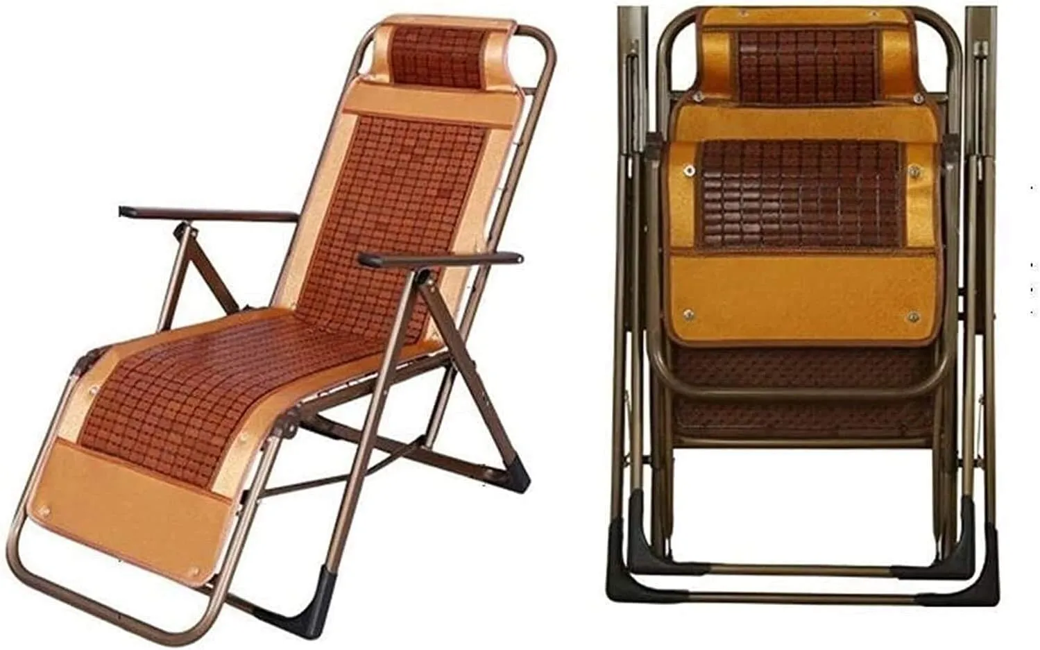 Lightweight Lounge Chair Recliners Folding Recliner,Portable Recliner Folding Backrest Lunch Break Multifunctional Nap Chair Beach Home Chair Single Lazy Chair