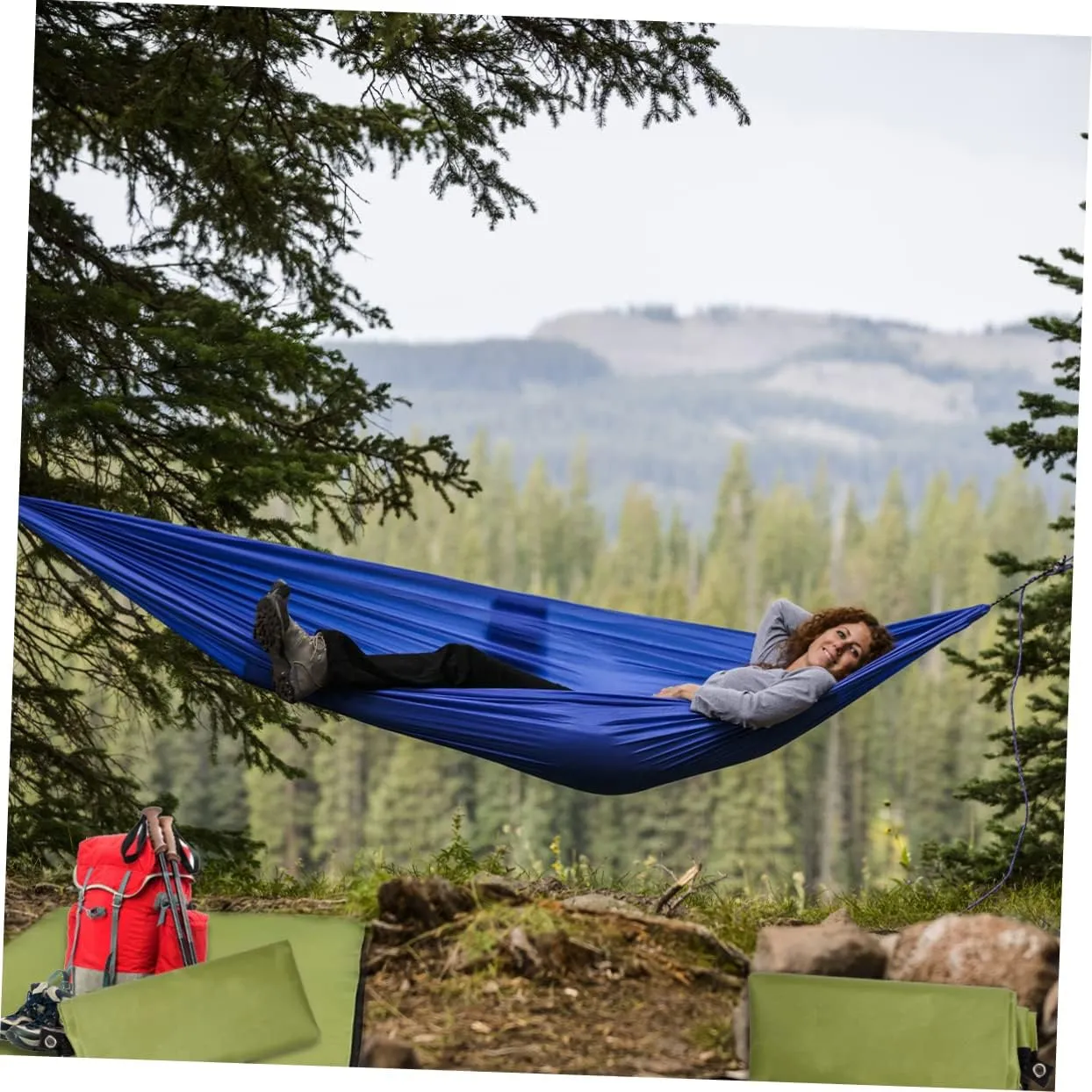 Lightweight Oxford Cloth Mat Waterproof Ground Camping Pad Tent Beach Camping 300x300cm UV Protection
