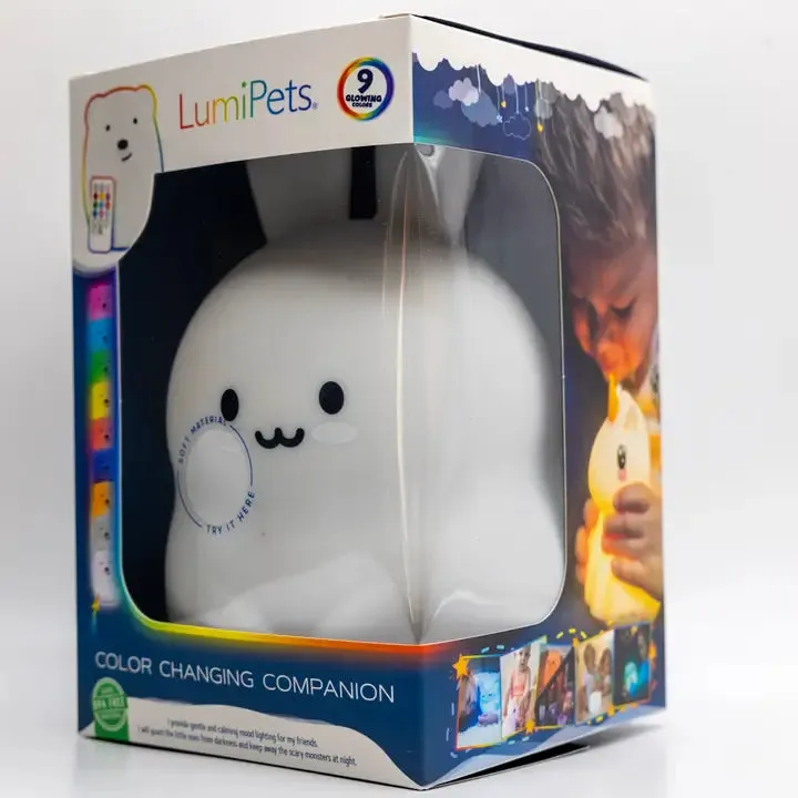 Lumipets® LED Hippo Night Light with Remote
