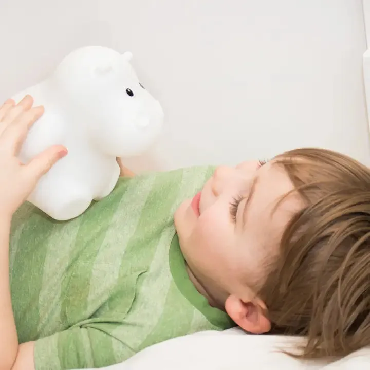 Lumipets® LED Hippo Night Light with Remote