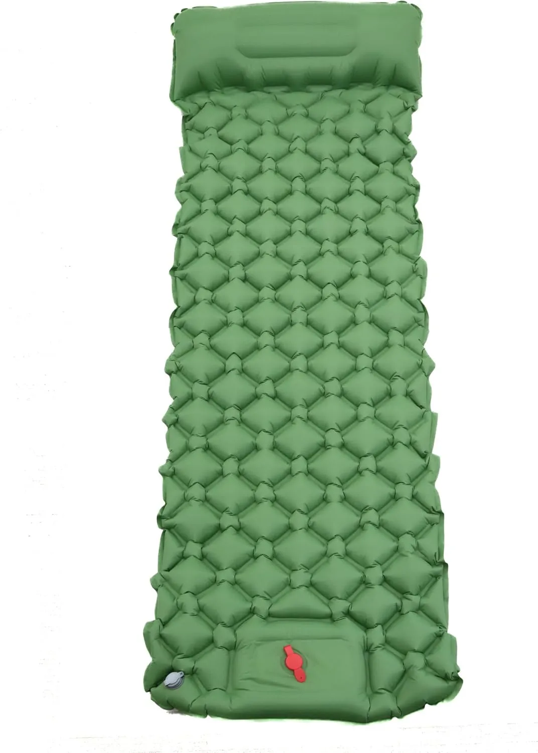 M MCGUIRE GEAR Inflatable Sleeping Mat with Built-in Foot Pump, Self Inflating Sleeping Pad, Camping Air Mattress