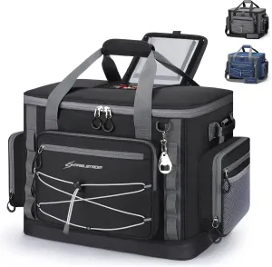 Maelstrom Soft Sided Cooler Bag, 30/40 Can Collapsible Insulated Ice Chest, Large Leakproof Camping & Travel Cooler for Kayaking & Beach