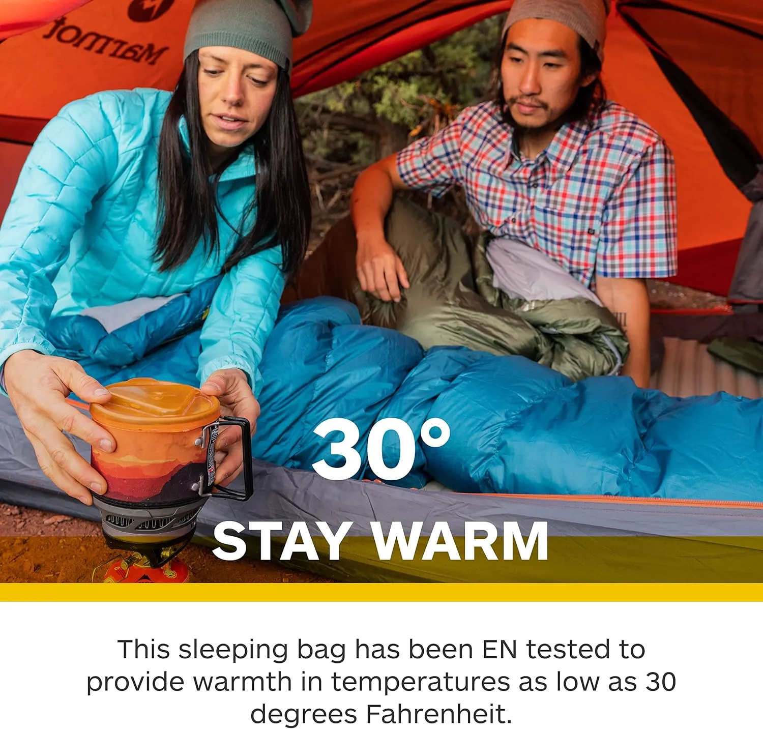 MARMOT Women's Lozen 30° Sleeping Bag, 650 Fill Down for Camping & Backpacking