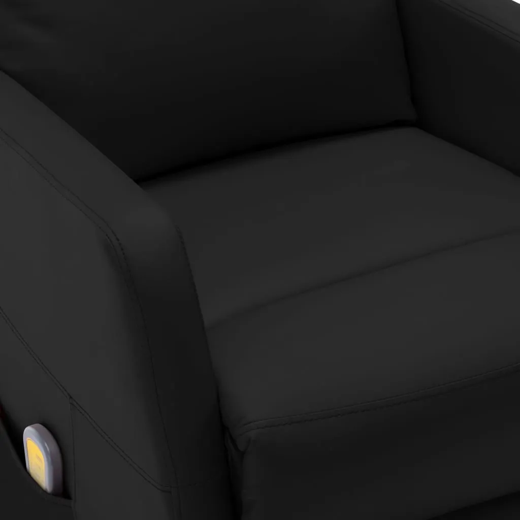 Massage Chair Massaging Recliner Push Chair for Elderly Faux Leather