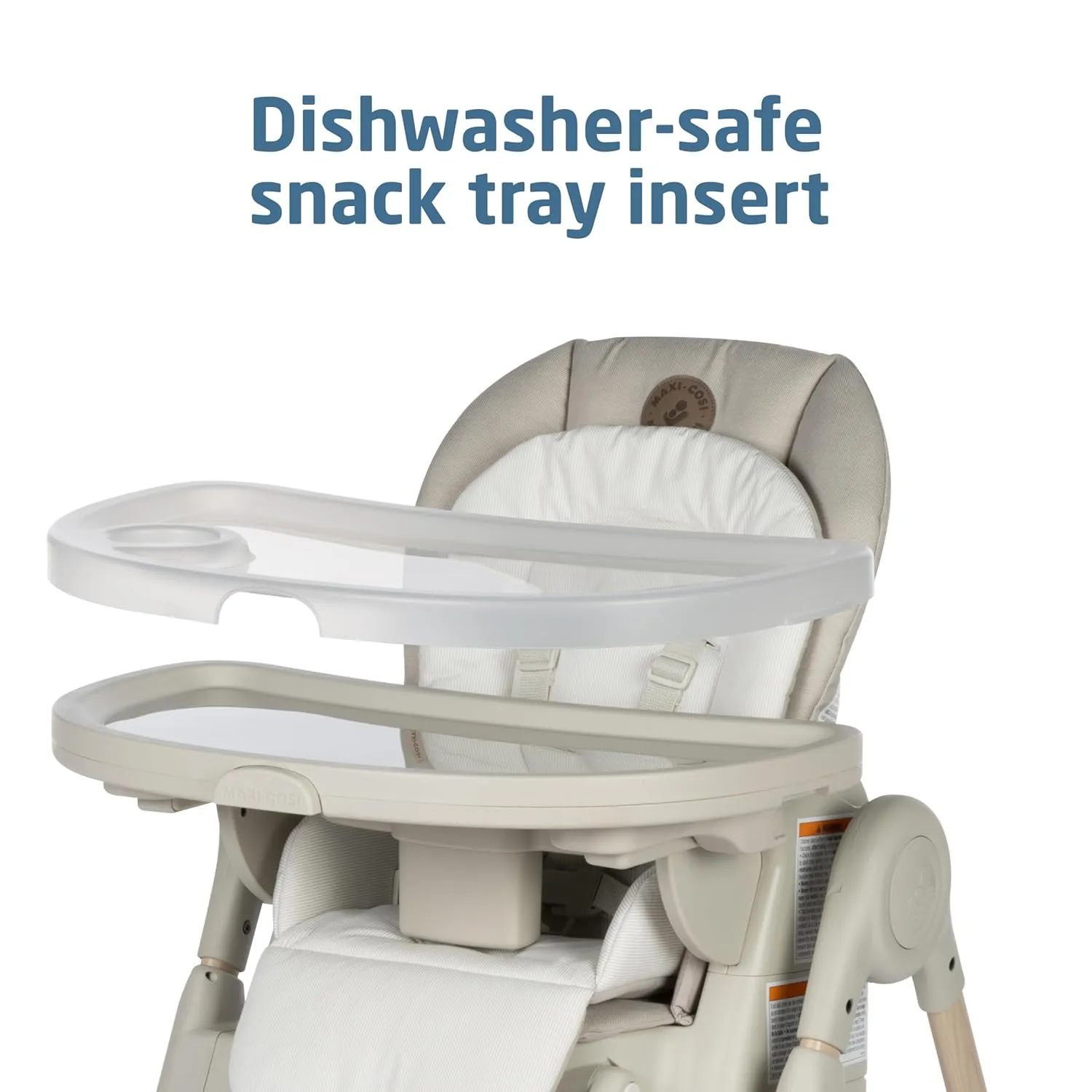 Maxi-Cosi Minla 6-in-1 Foldable High Chair in Classic Oat