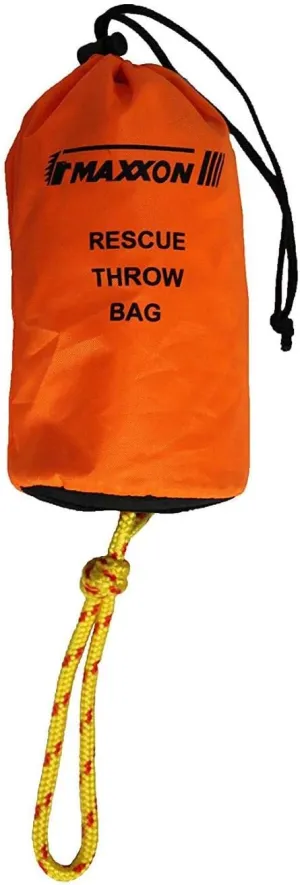 Maxxon Rescue Throw Bag, Orange, 3/8" x 75' (RTB-1001)