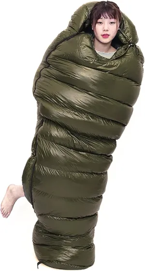 McbeAn Sleeping Bags for Adults, Outdoor Sleeping Bag, Anti-Scratch and Wear-Resistant, Double Zipper Design, Light and Soft, for All Seasons, at Home, Traveling, Playing Outdoors Camping