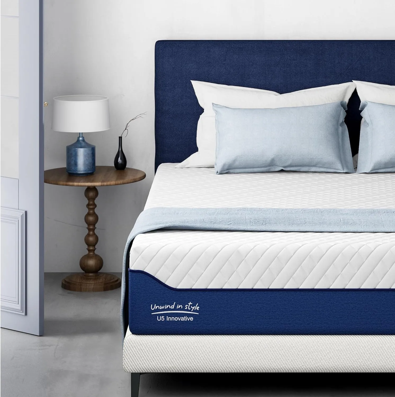 Memory Foam Mattress, 12 Inch Queen Mattress in a Box, Cooling Gel Infused Mattress for Pressure Relief, Bed in a Box CertiPUR-US Certified & Fiberglass Free, Washable Cover