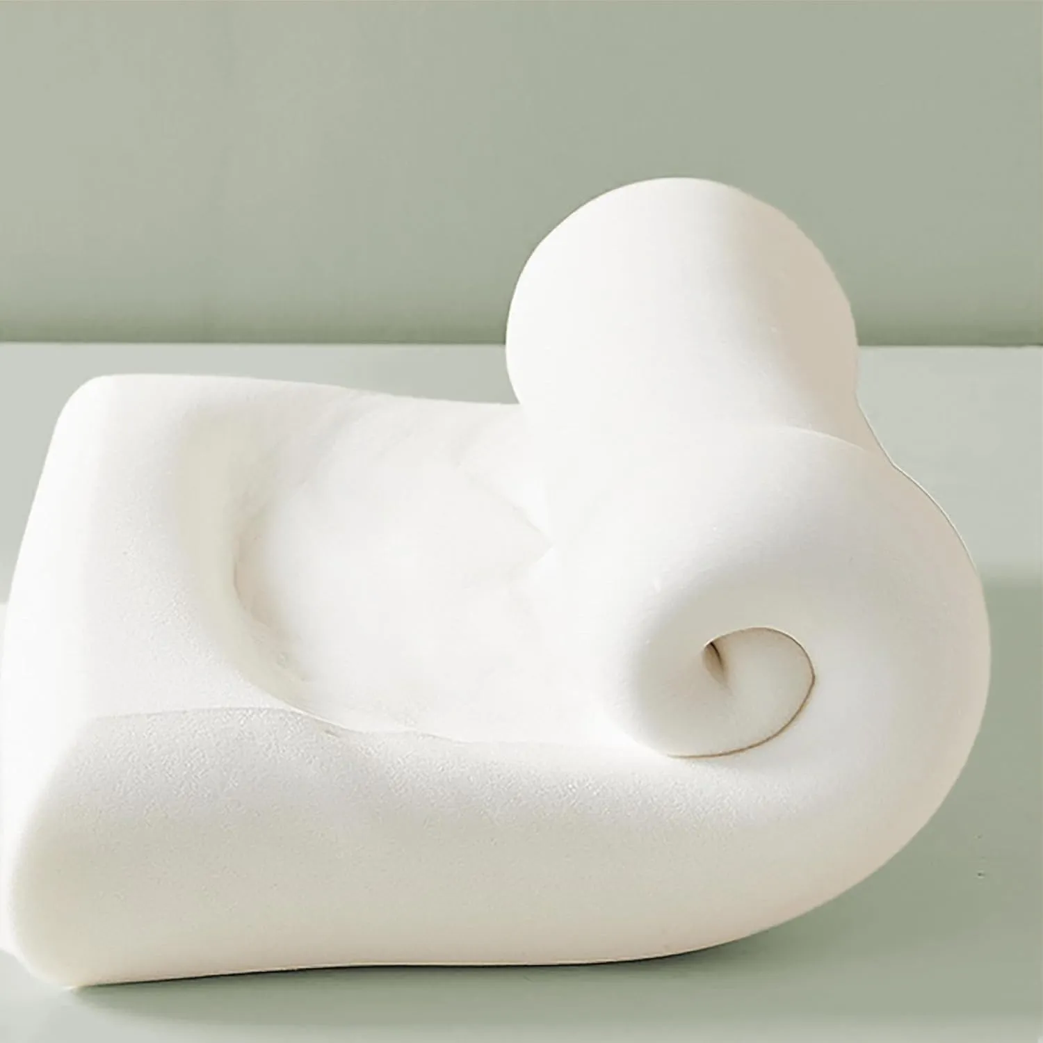 Memory Foam Pillow, Cooling Cover Memory Foam Pillow, Bed Pillow for Sleeping, Queen Size, White
