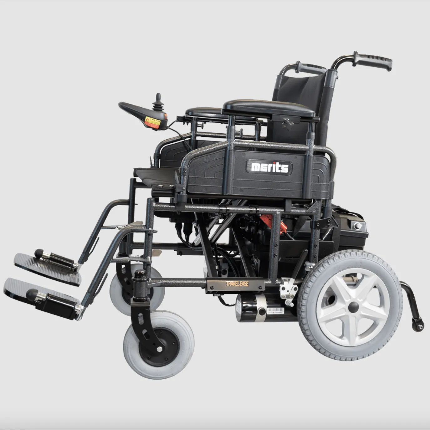 Merits Travel Ease HD Bariatric Foldable Power Wheelchair P181