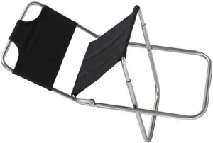 Mikikit Outdoor Foldable Camping Stool Portable Fishing Chair with Stable Design Compact Lightweight for Picnics Hiking Travel Durable Comfortable Seating for Outdoor