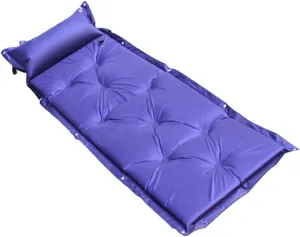 Milisten Inflatable Sleeping Pad Wear Resistant Camping Mat Thick for Outdoor Activities for Travel Hiking Picnics and Beach Use