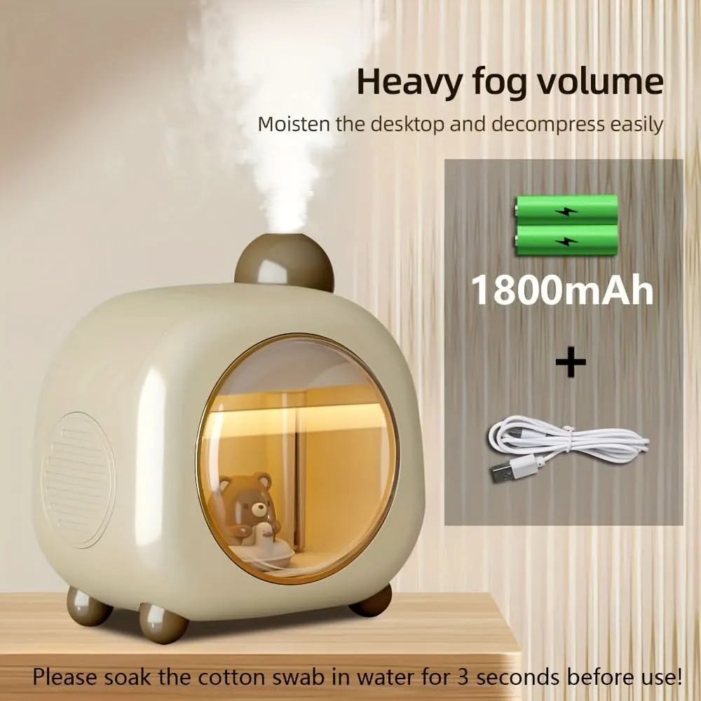 Mini Aromatherapy Humidifier with Night Light