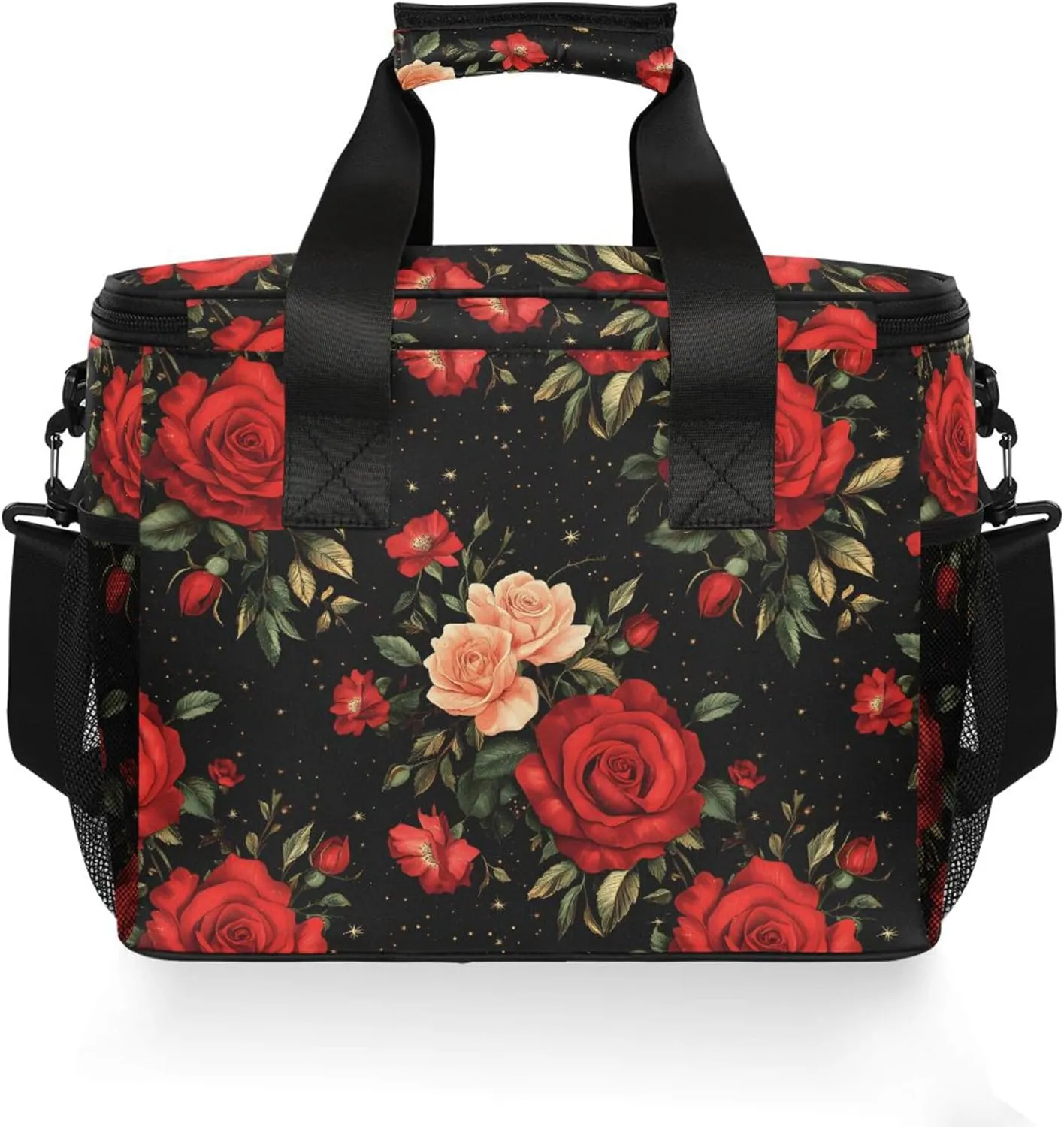 MNSRUU Cooler Bag Green Cactus Soft Cooler Bag Insulated Lunch Totes Picnic Bag Beach Cooler Lunch Box Container with Adjustable Shoulder Strap