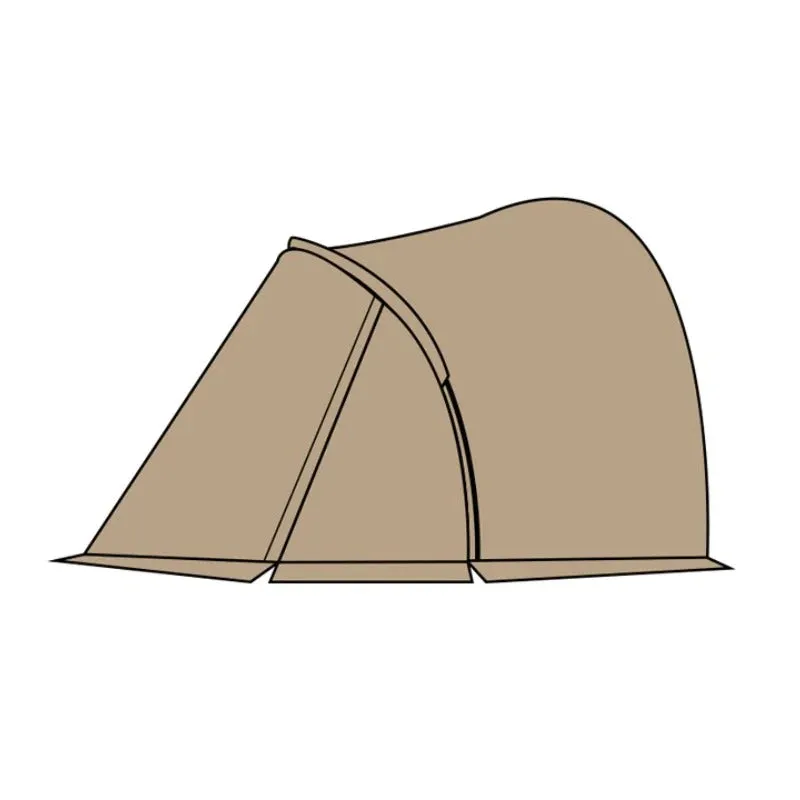Mobi Garden Commander 185 3- 4 person - Black