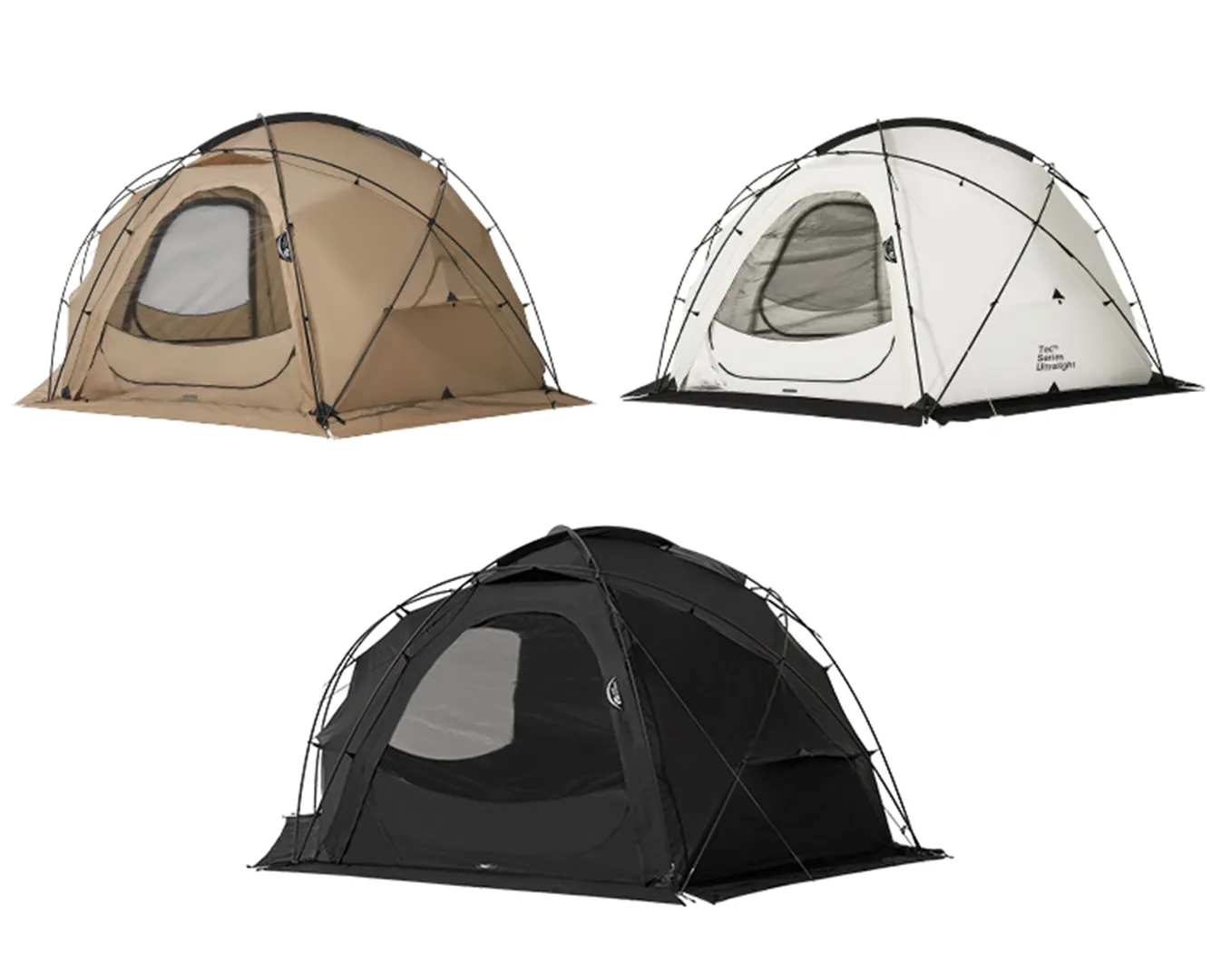 Mobi Garden Commander 185 3- 4 person - Black