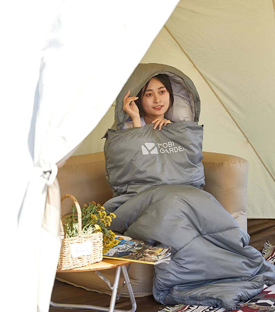 Mobi Garden XY Sleeping Bag 1.4 - Grey