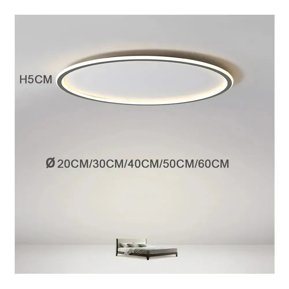 Modern Hanging Ceiling Lamps - LED Panel Lights for Bedroom, Dining Room, and More
