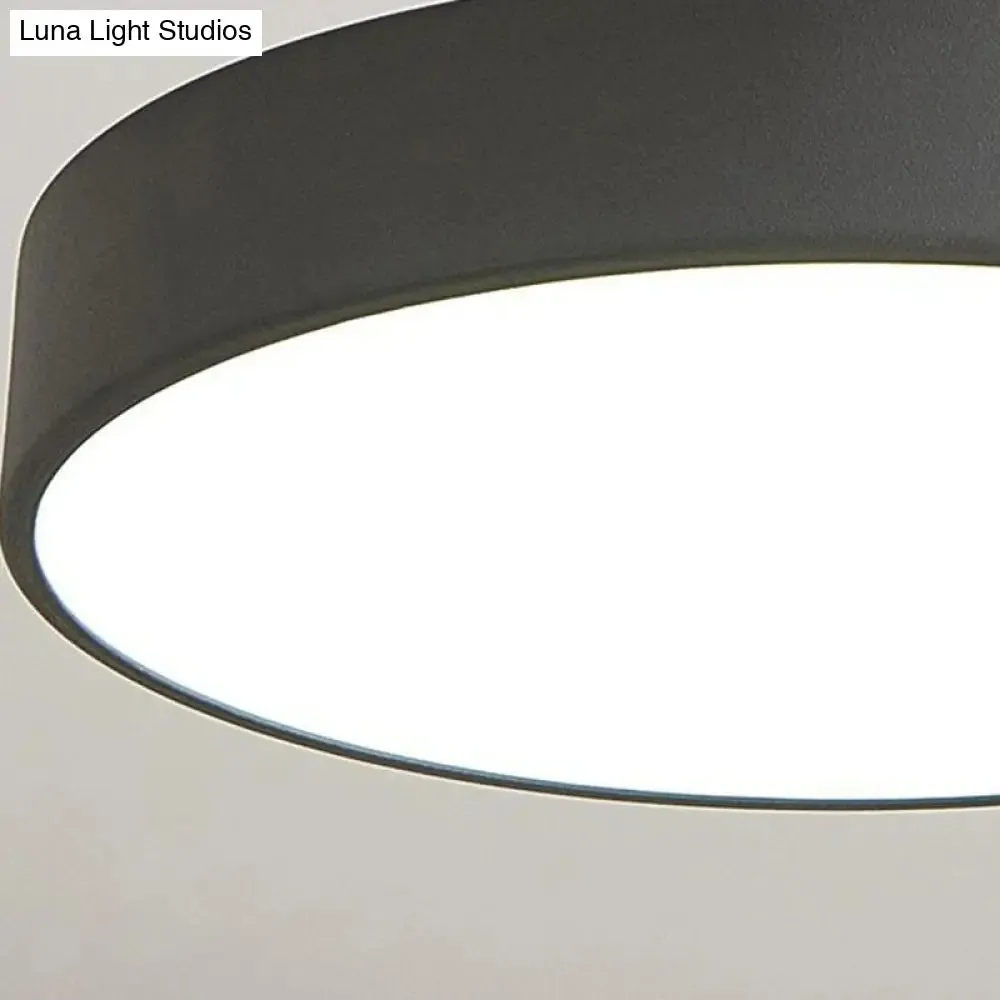 Modern White LED Hanging Pendant - Simplicity Acrylic - 3 Heads - Dining Room Ceiling Lamp