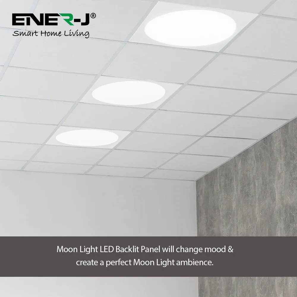 Moon Light LED Backlit Panel Light, Ceiling Downlight Lamp, 60x60cms, 3400 lumens, 3 Years Warranty, 6000K for Office, Meeting rooms, Conference rooms, Corridors, Dental & Doctors Practice rooms, Waiting rooms.