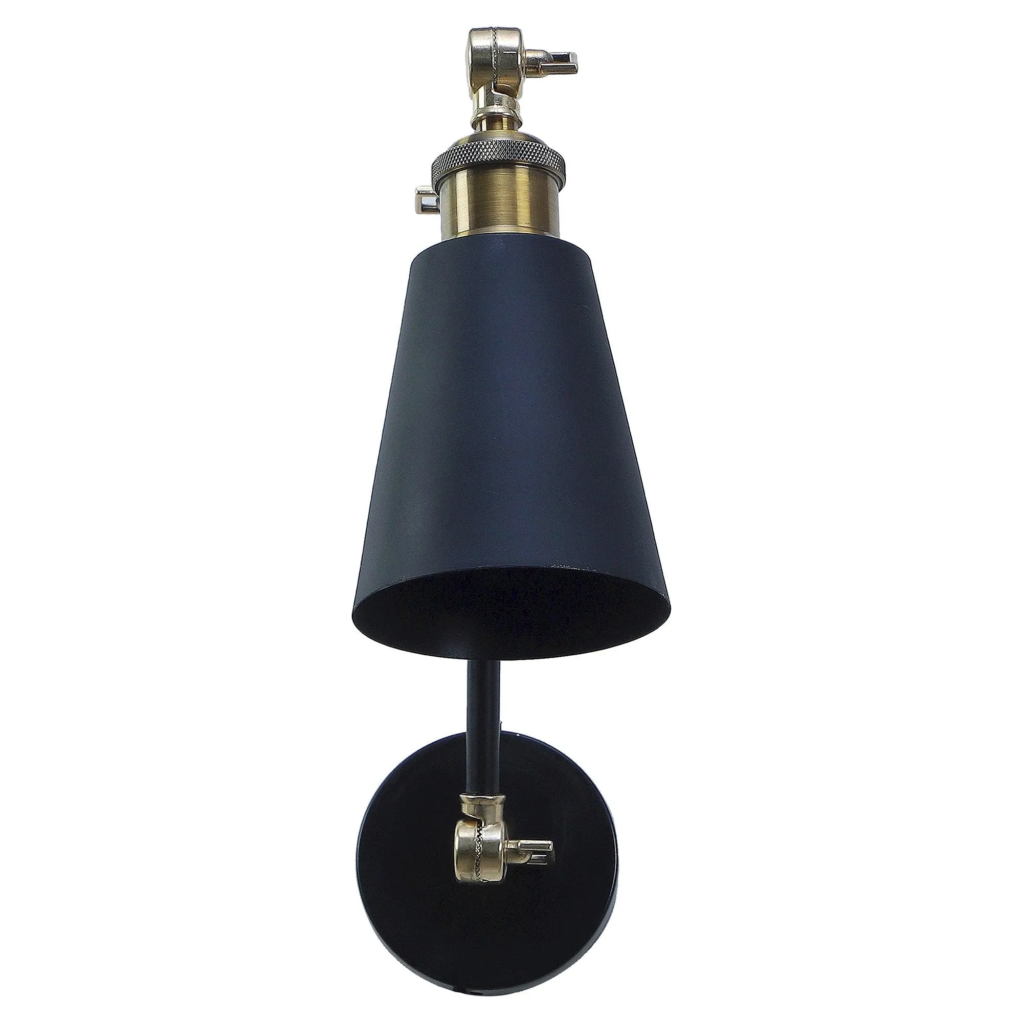 Morden Black Metal Wall Light by SS Lightings
