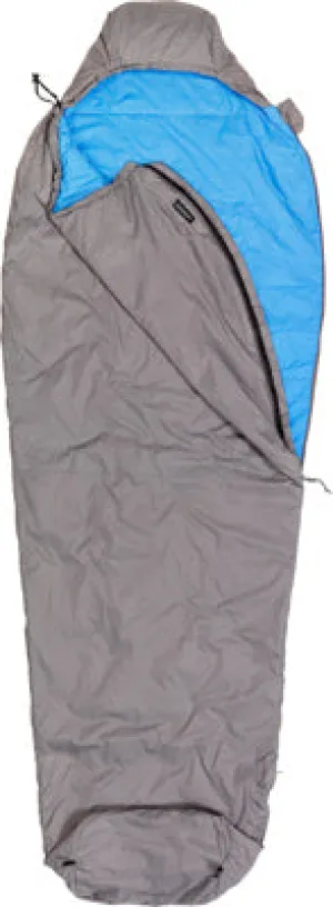 Mountain Wanderer Sleeping Bag (Regular) - Volcano Grey/Light Blue