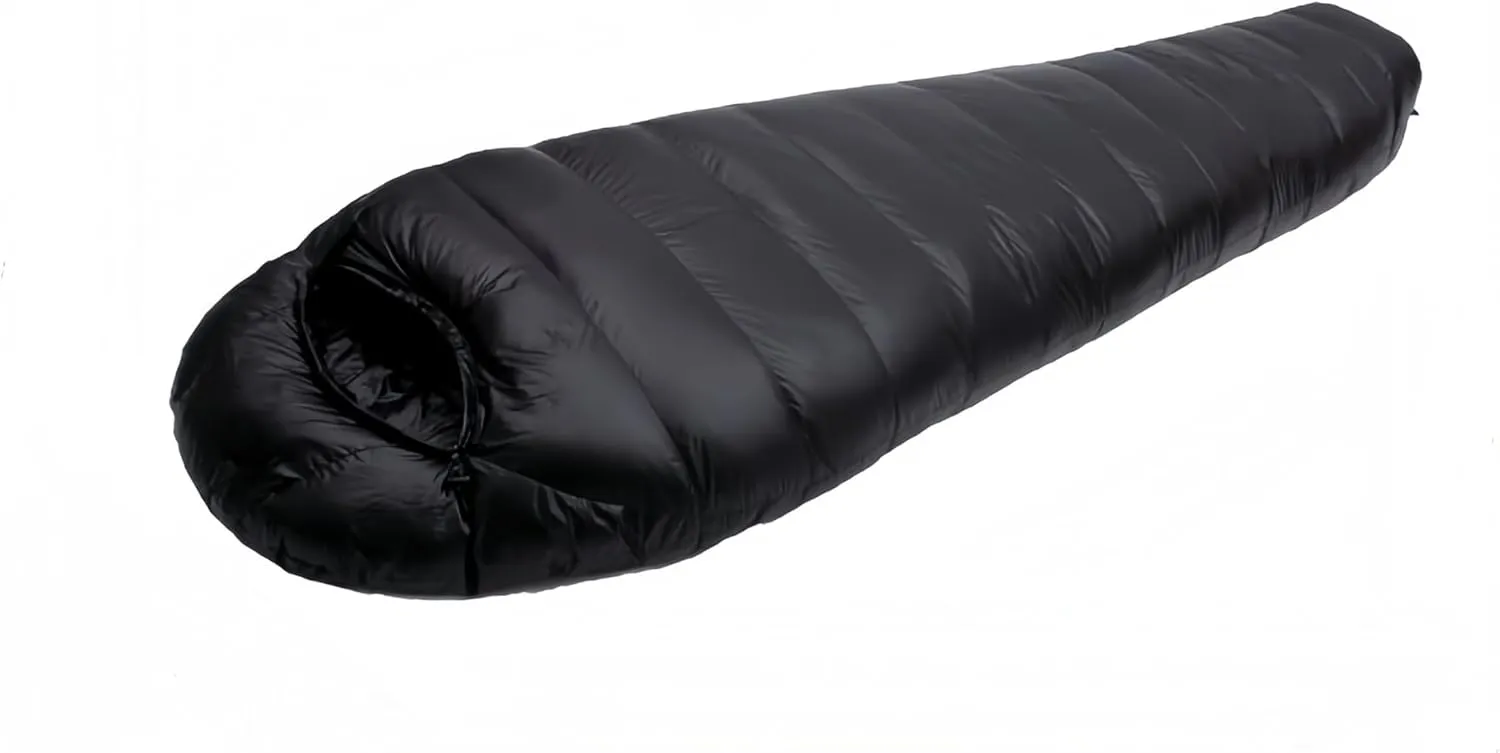 Mummy Down Sleeping Bag Temperatures Range from 5F Degree to 68F Degree White Goose Down Sleeing Bag Outdoor Activity