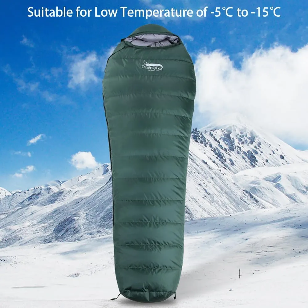 Mummy Sleeping Bag Winter Backpacking Sleeping Bag for Camping Hiking