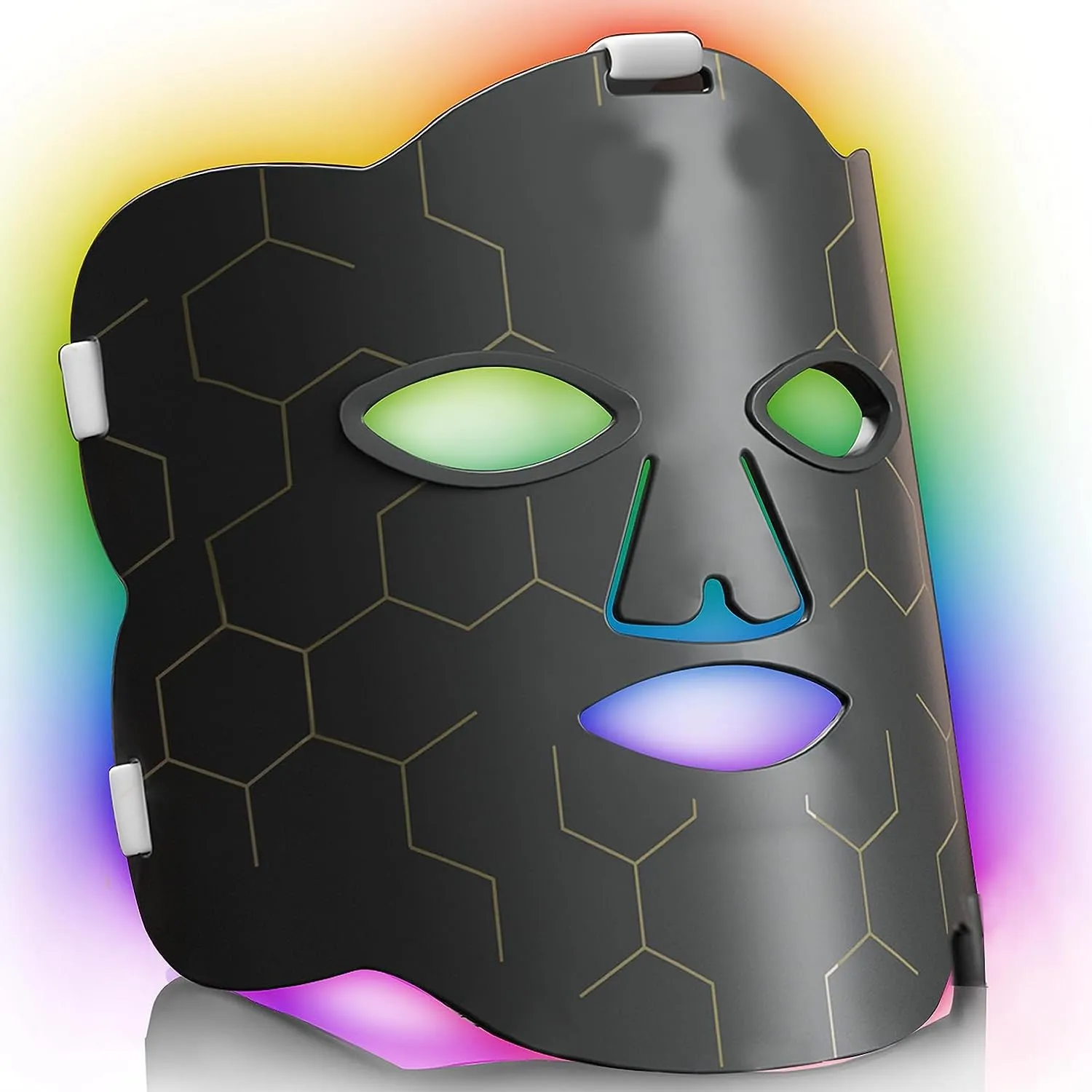 nalax Red Light Therapy for Face - 7 Colors LED Face Mask Light Therapy, Light Therapy Mask for Skin Care