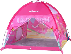 NARMAY® Play Tent Unicorn Dome Tent for Kids Indoor/Outdoor Fun - 48 x 48 x 40 inch
