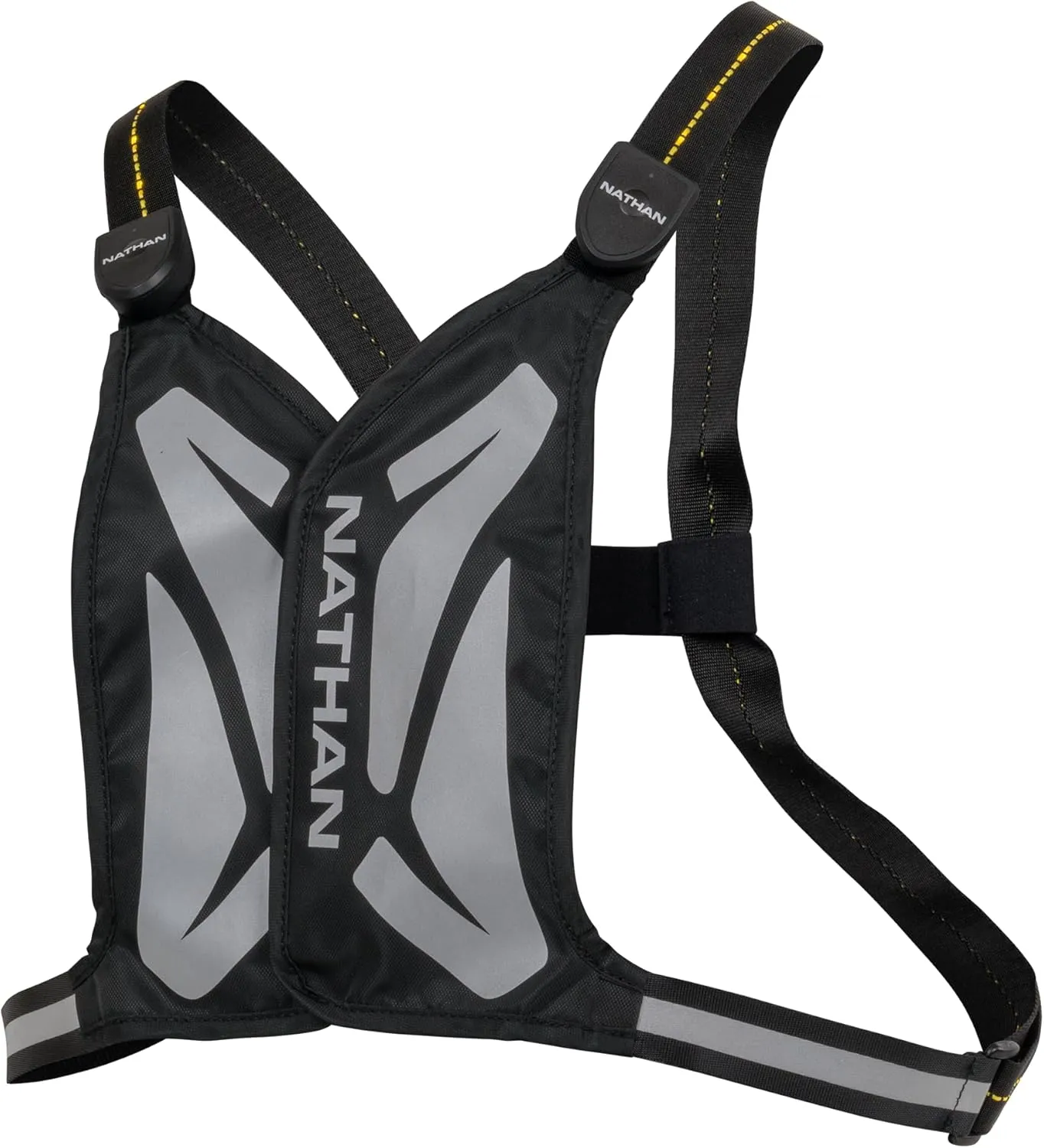 Nathan LED Running Vest Reflective Safety. Rechargeable. Running, Cycling, Hiking. Lightweight and High Visibility for Men and Women.