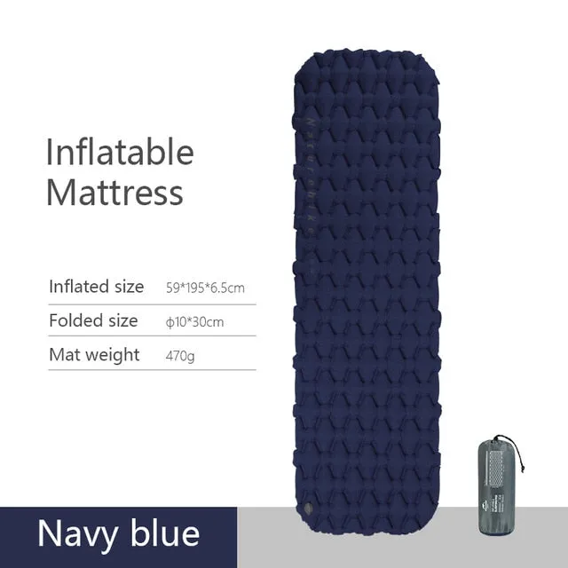 Naturehike Nylon Sleeping Pad Lightweight Moisture-proof Air Mattress Portable Inflatable Mattress