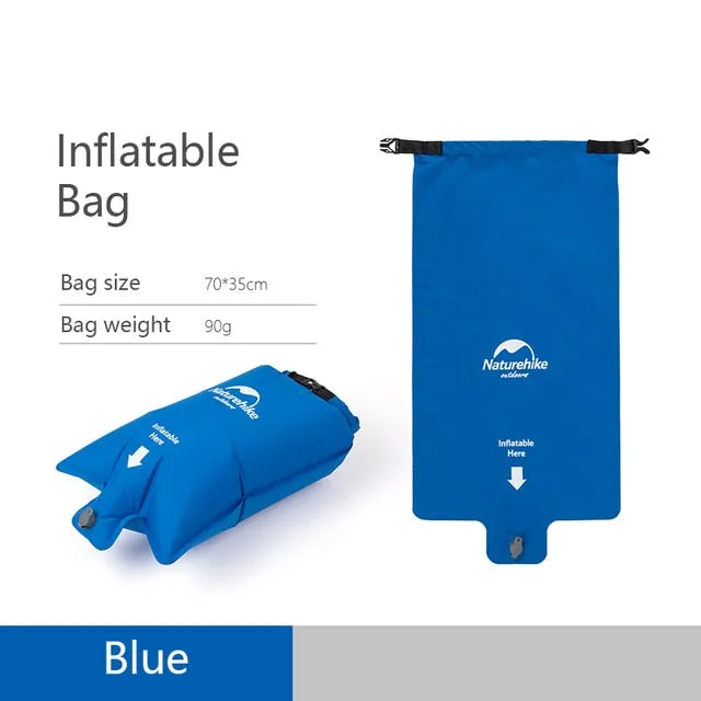 Naturehike Nylon Sleeping Pad Lightweight Moisture-proof Air Mattress Portable Inflatable Mattress