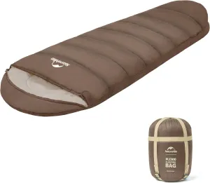 Naturehike Sleeping Bags for Adults, 23-39℉ Mummy Backpacking Sleeping Bag, 0 Degree Lightweight Sleeping Bag Warm for Camping, Hiking