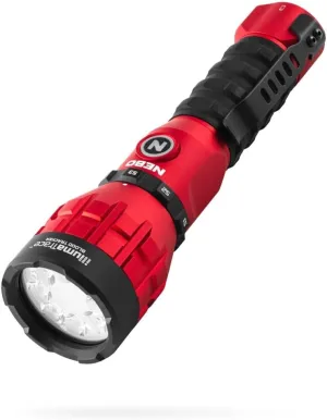 NEBO IllumaTrace Blood Tracker Flashlight | 180 Lumens, 3 Hour Run Time, Rechargeable Tracking Light for Big Game Hunters, Waterproof, High Grip Handle, White Light Mode, Includes USB Charging Cable