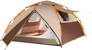 NIEH Instant Automatic Pop Up Camping Tent Lightweight Tent Waterproof Windproof UV Protection Perfect for Beach Outdoor Traveling Camping Hunting Fishing